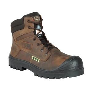 NEW COFRA men's chicago inter-met composite toe work boot in brown